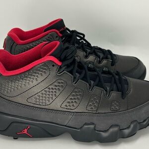 New Nike Air Jordan 9 Retro Low Men's Golf Shoes Black Style FJ5934-002